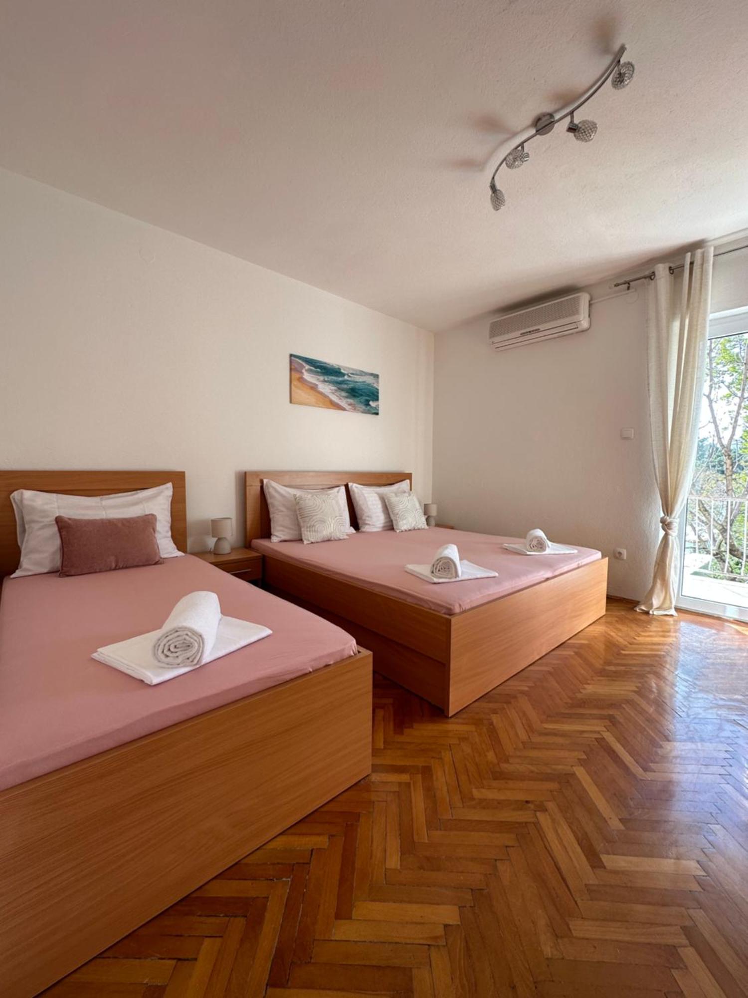 Villa Ruza 30M From The Beach Baška Voda Habitación foto