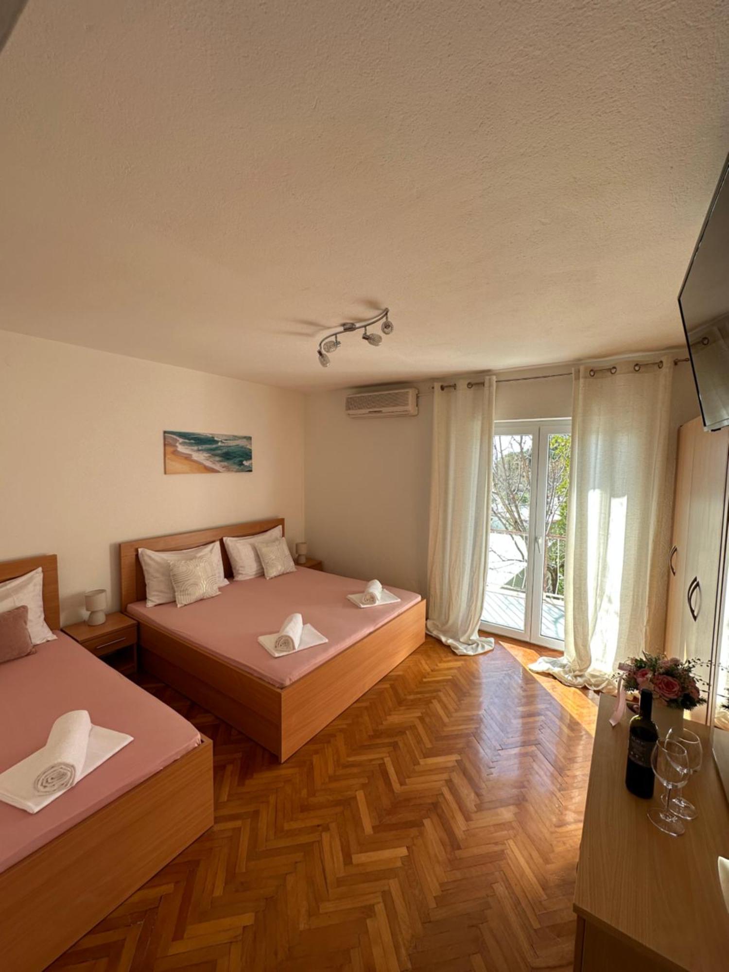 Villa Ruza 30M From The Beach Baška Voda Habitación foto