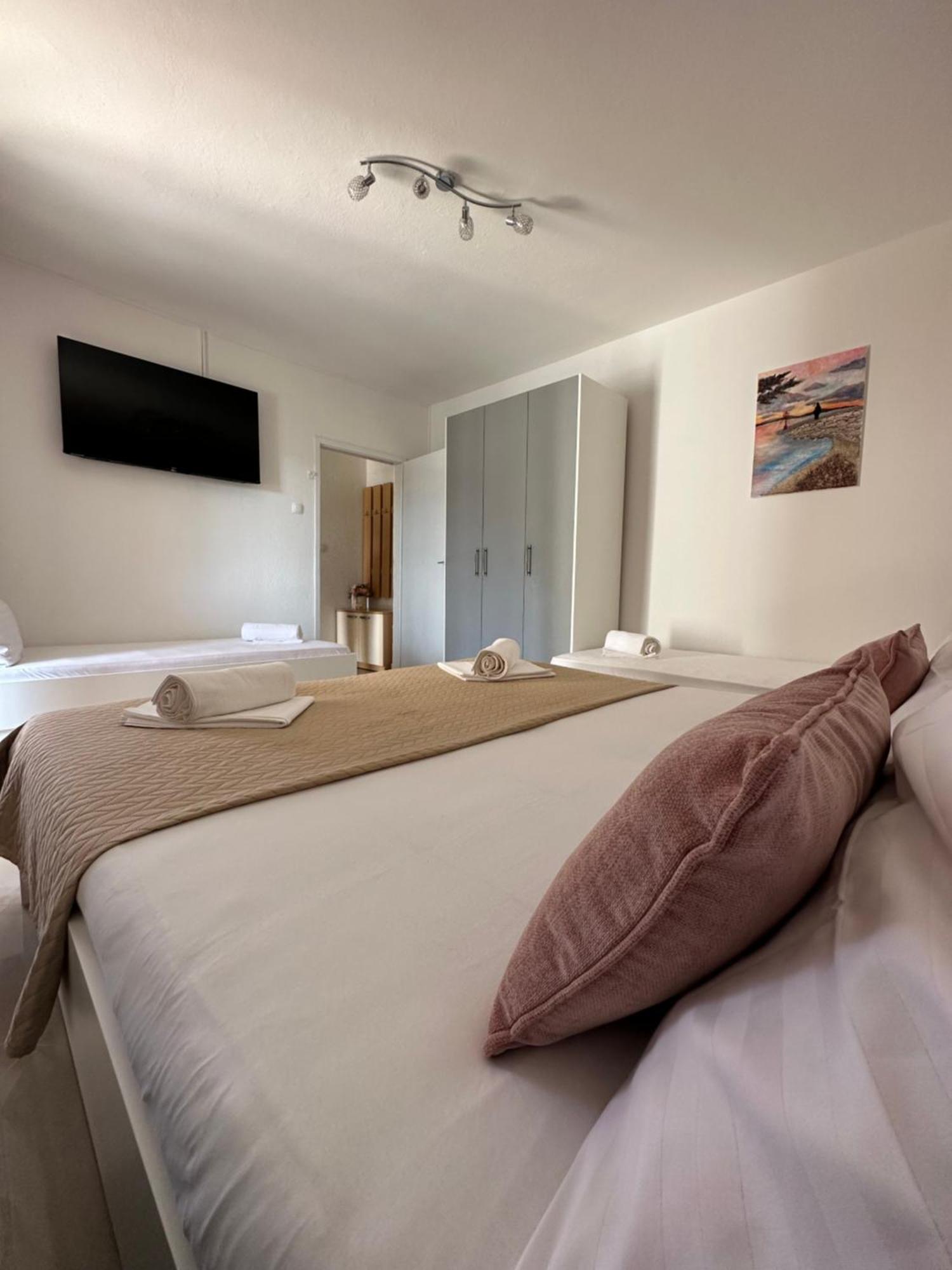 Villa Ruza 30M From The Beach Baška Voda Habitación foto